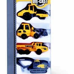 MINIATURA CONJUNTO PLAY SET VOLVO CONSTRUCAO