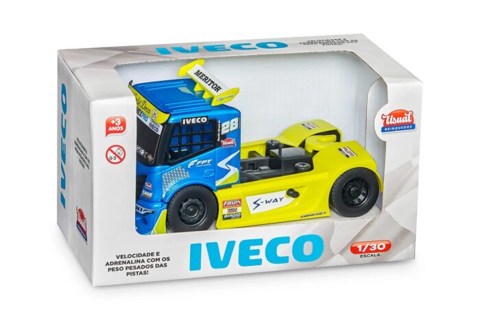 Miniatura Caminhão Iveco Racing Copa Truck De Corrida 665 - Imagem 3