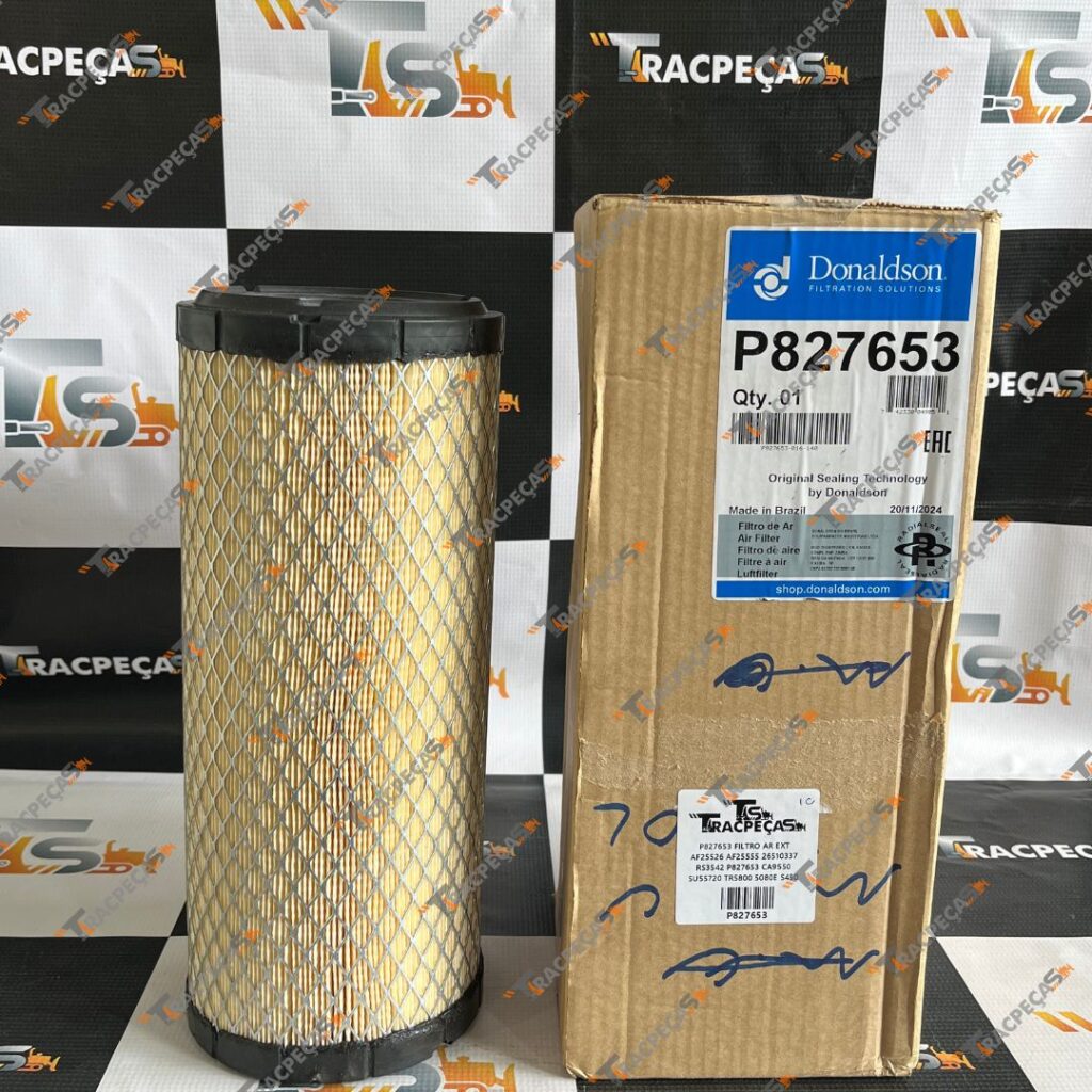 P827653 Filtro de Ar Externo AF25526 AF25555 26510337 RS3542 P827653 ...