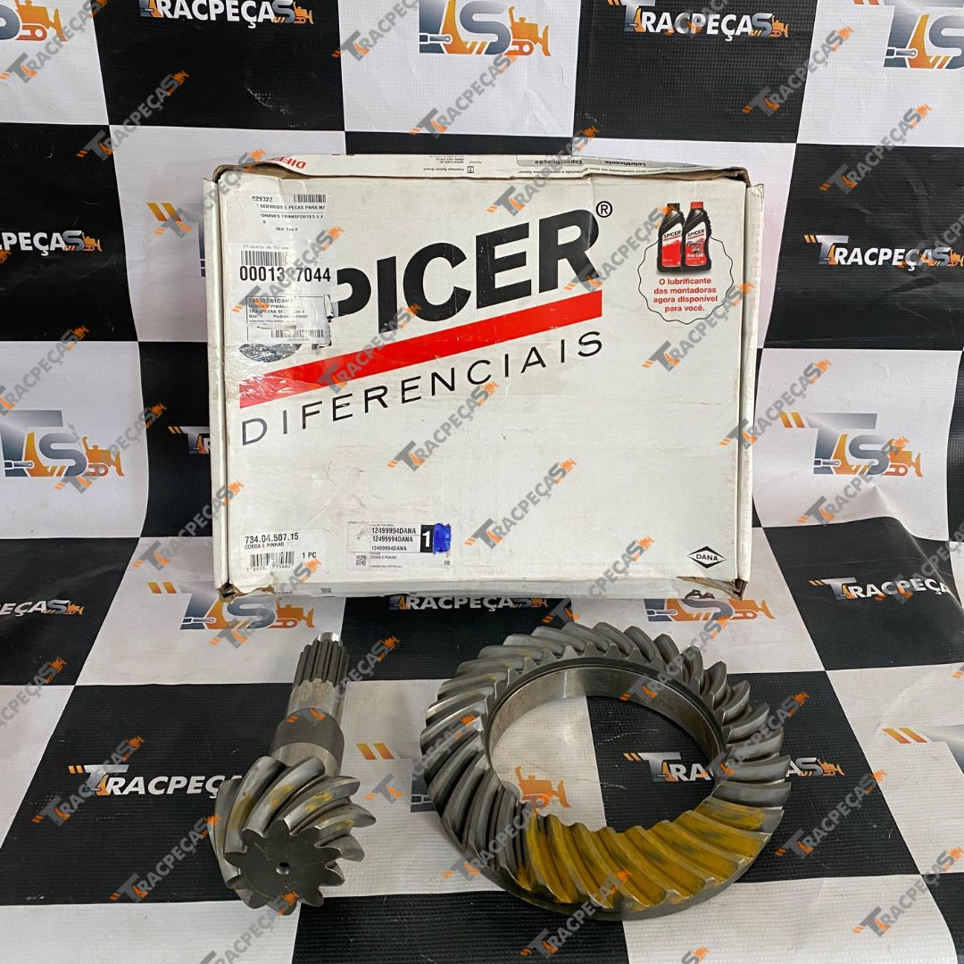 7340450715 COROA E PINHAO DIFERENCIAL TRAS EIXO DANA 10X31 W20E