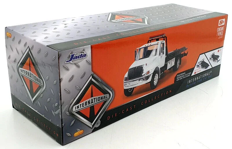 MINIATURA CAMINHAO FLATBED GUINCHO 1/24 - Imagem 4