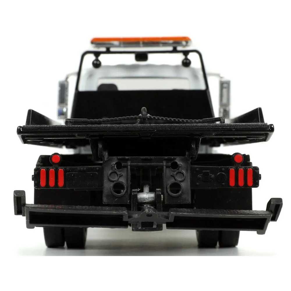 MINIATURA CAMINHAO FLATBED GUINCHO 1/24 - Imagem 6