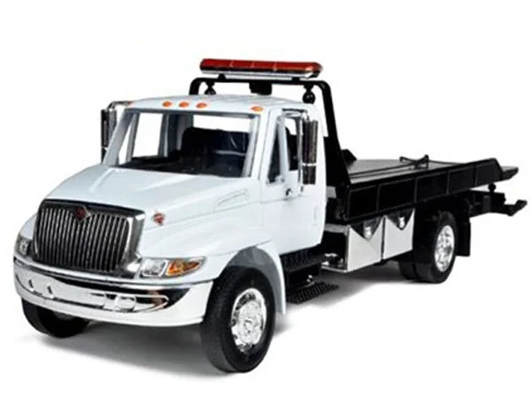 MINIATURA CAMINHAO FLATBED GUINCHO 1/24